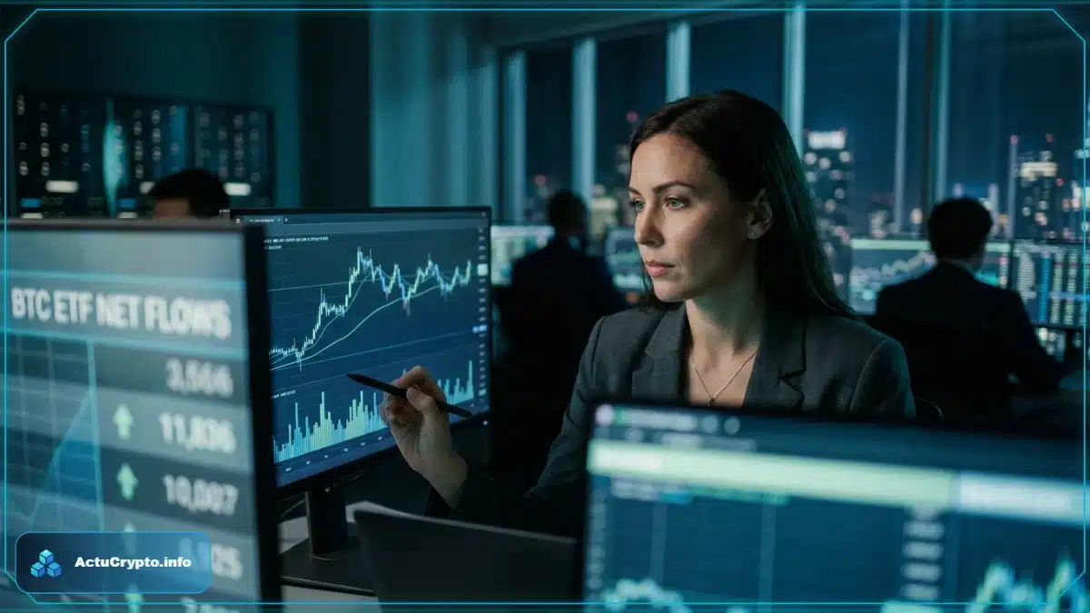 Les flux institutionnels soutiennent le rebond crypto Les flux institutionnels soutiennent le rebond crypto