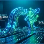 Interface numérique affichant les statistiques du marché crypto global avec une capitalisation de 2,19 billions de dollars