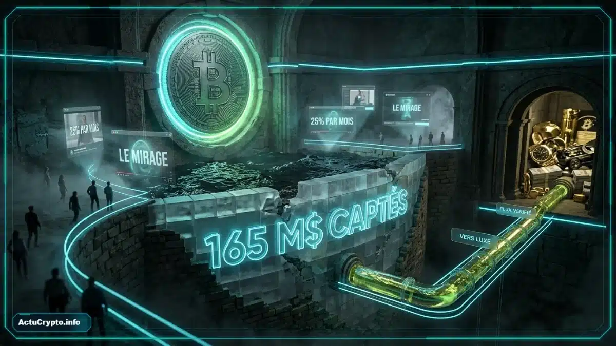 165 millions de dollars captés par ce Ponzi crypto