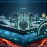 Graphique illustrant la consolidation de Bitcoin et la hausse des altcoins.