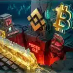 Balance de justice numérique représentant le litige entre Binance et RedotPay