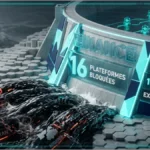Représentation d'un coffre-fort numérique bloquant des flux de données.