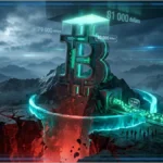 Graphique d'analyse technique du cours Bitcoin montrant une consolidation sous 79 000 dollars.