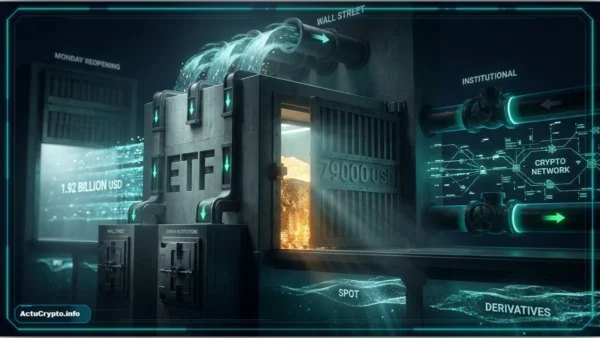 Graphique illustrant les entrées nettes des ETF Bitcoin.