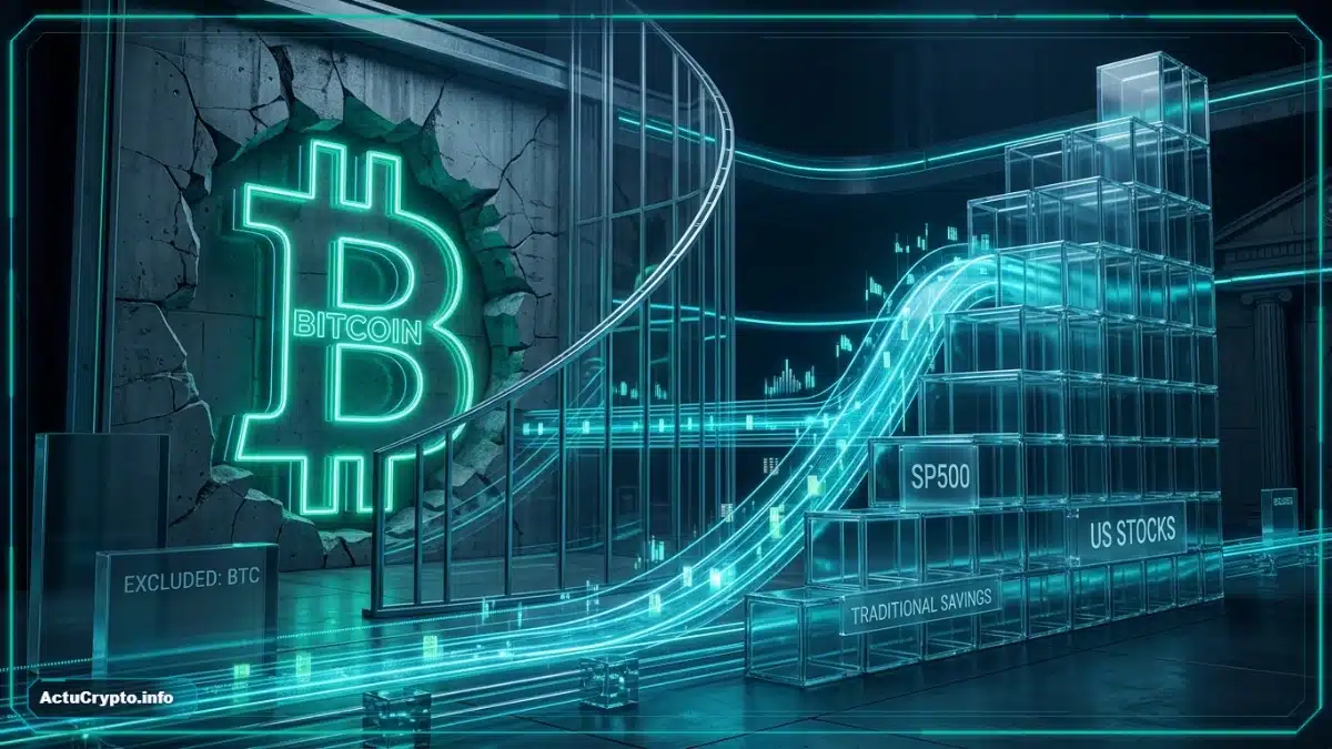 L'exclusion du Bitcoin au profit d'une épargne traditionnelle L'exclusion du Bitcoin au profit d'une épargne traditionnelle