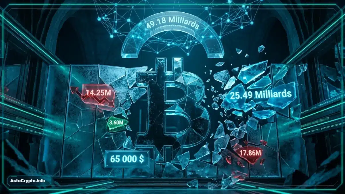 La dynamique du cours Bitcoin face au seuil des 65 000 dollars La dynamique du cours Bitcoin face au seuil des 65 000 dollars