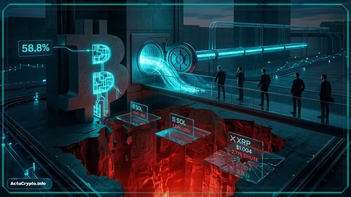 Le cours Bitcoin face à une pression vendeuse immédiate Le cours Bitcoin face à une pression vendeuse immédiate