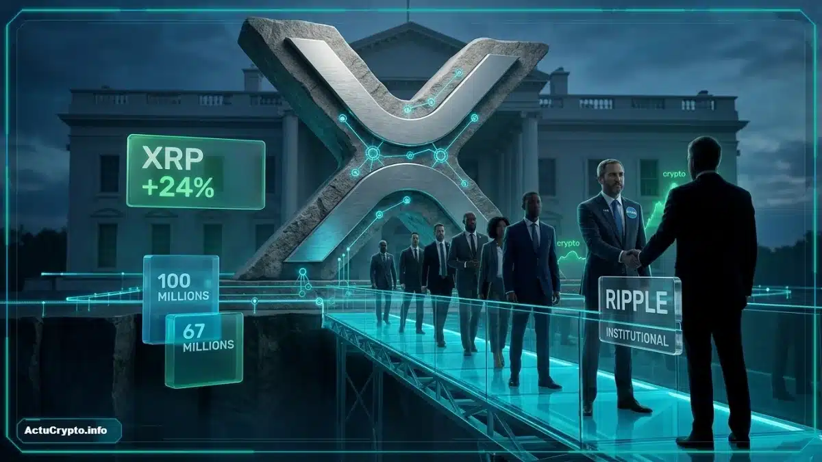 Le sommet de la Maison-Blanche propulse le cours de XRP Le sommet de la Maison-Blanche propulse le cours de XRP