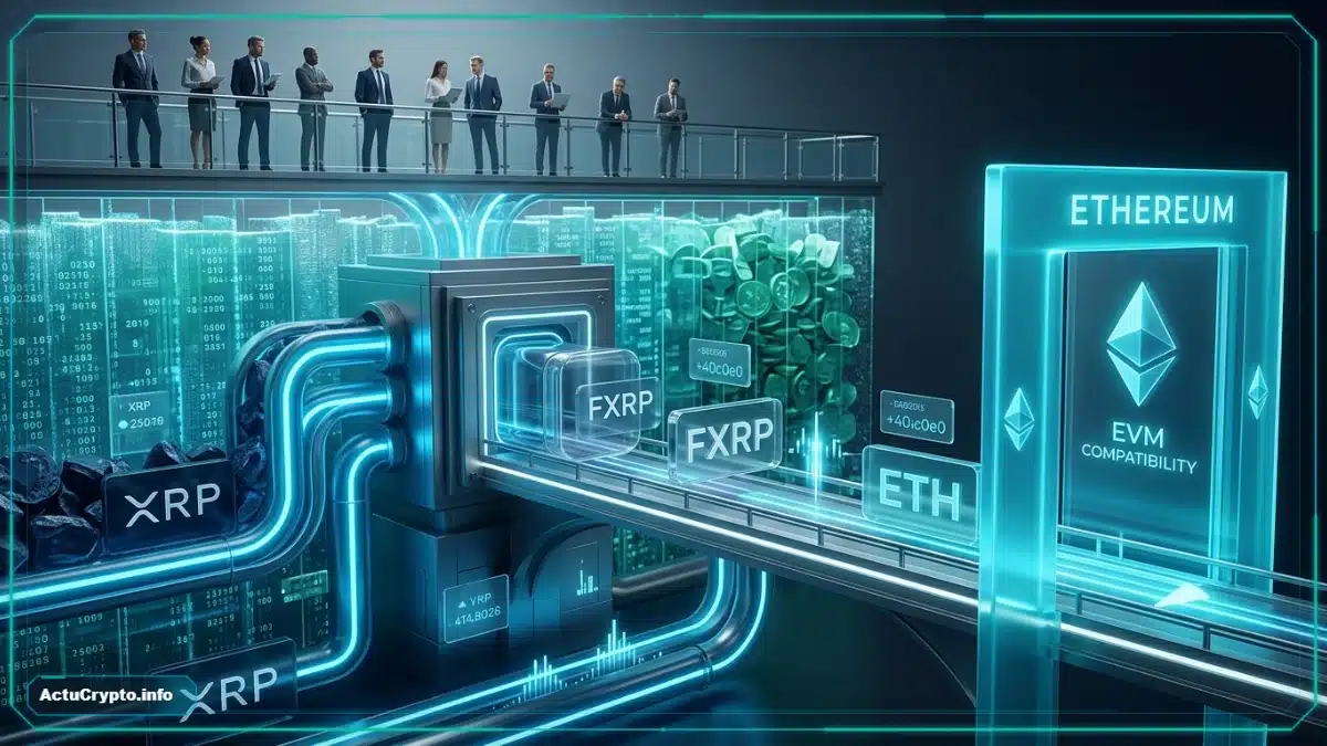 Le transfert du XRP vers Ethereum via le système FAssets Le transfert du XRP vers Ethereum via le système FAssets
