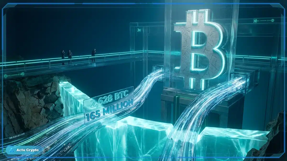 Le volume on-chain transféré vers Crypto.com Le volume on-chain transféré vers Crypto.com
