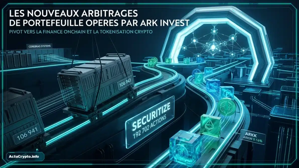 Les nouveaux arbitrages de portefeuille opérés par ARK Invest Les nouveaux arbitrages de portefeuille opérés par ARK Invest