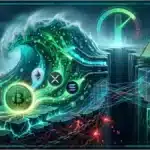 Graphiques financiers illustrant la hausse du marché crypto et des altcoins.
