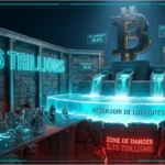 Représentation de la domination de Bitcoin sur le marché crypto face aux altcoins.
