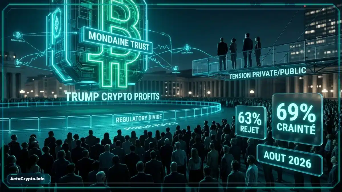 Sondage Reuters : le rejet massif des gains crypto de Trump Sondage Reuters : le rejet massif des gains crypto de Trump