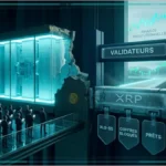 Un coffre-fort numérique représentant les amendements du XRP Ledger.