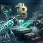 Illustration photo réaliste de Bitcoin au-dessus de 81 000 dollars, soutenu par 730,9 millions de dollars de flux ETF et une détente des anticipations de taux américains.