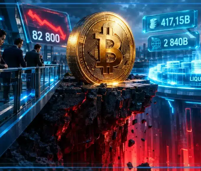 Bitcoin vers 82 800 dollars et open interest des contrats perpétuels en hausse