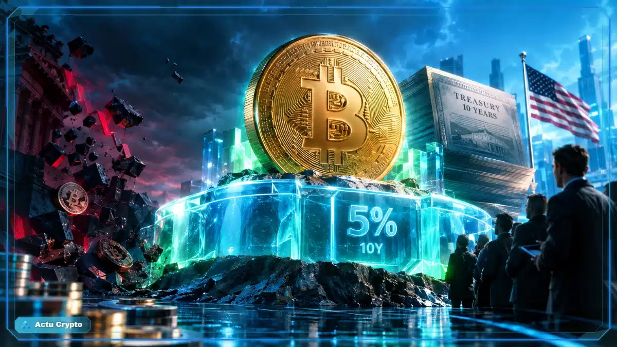 Bitcoin subit d’abord le choc des taux Bitcoin subit d’abord le choc des taux