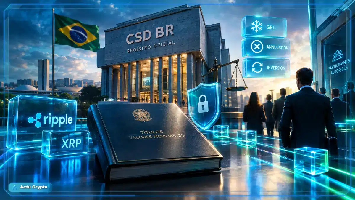 CSD BR conserve le registre officiel et les contrôles sur les titres