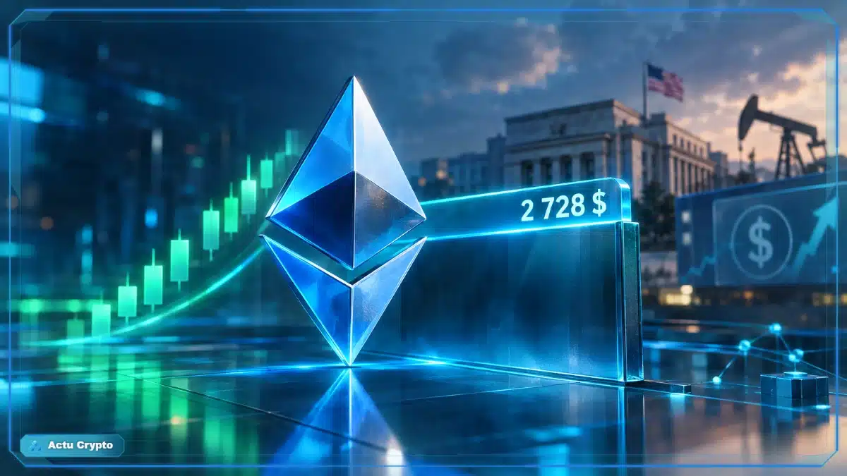 Ethereum teste une résistance décisive à 2 728 $ Ethereum teste une résistance décisive à 2 728 $ — Ethereum
