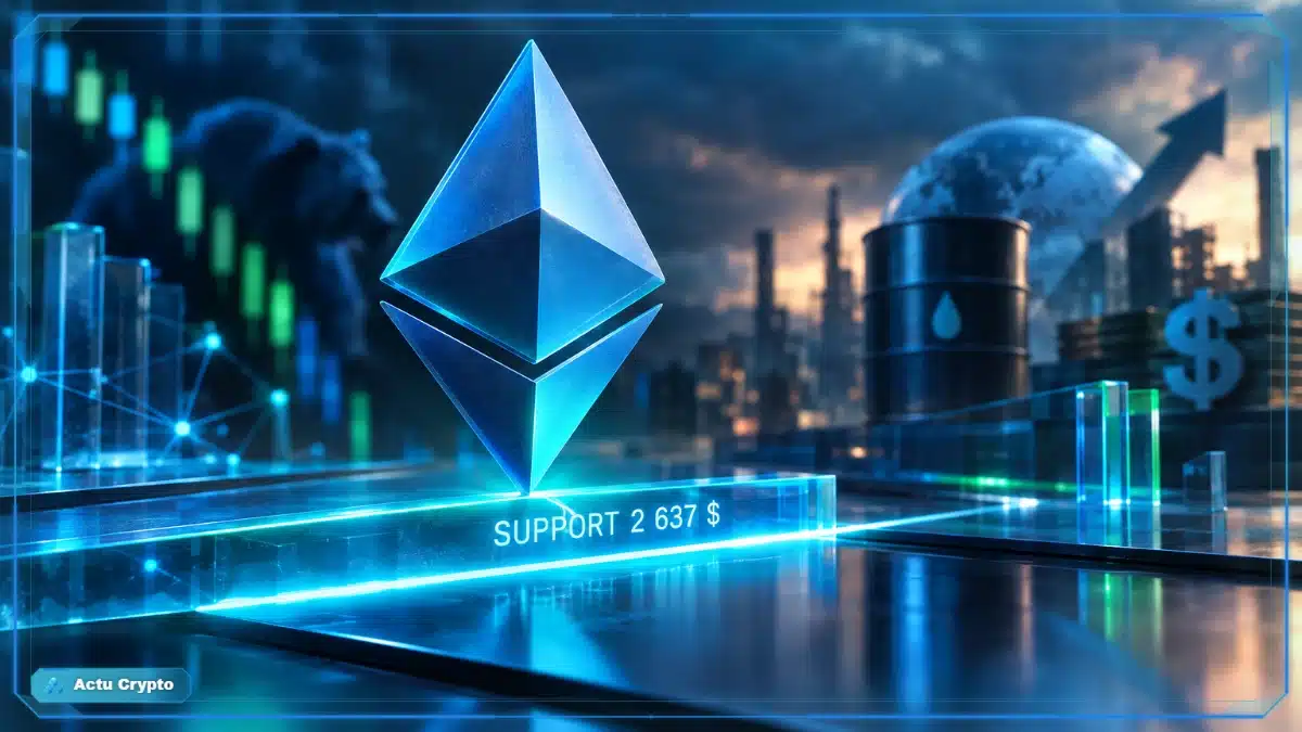 Ethereum teste une zone technique immédiate Ethereum teste une zone technique immédiate — Ethereum