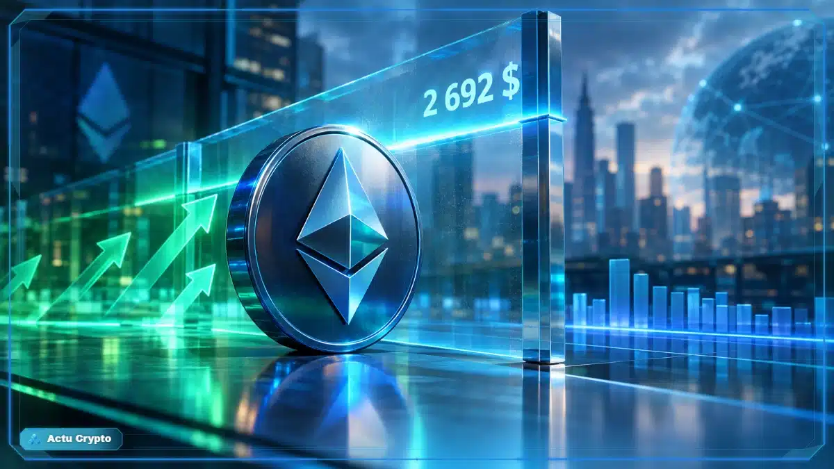 Ethereum bloque sous 2 692 $ Ethereum bloque sous 2 692 $ — Ethereum