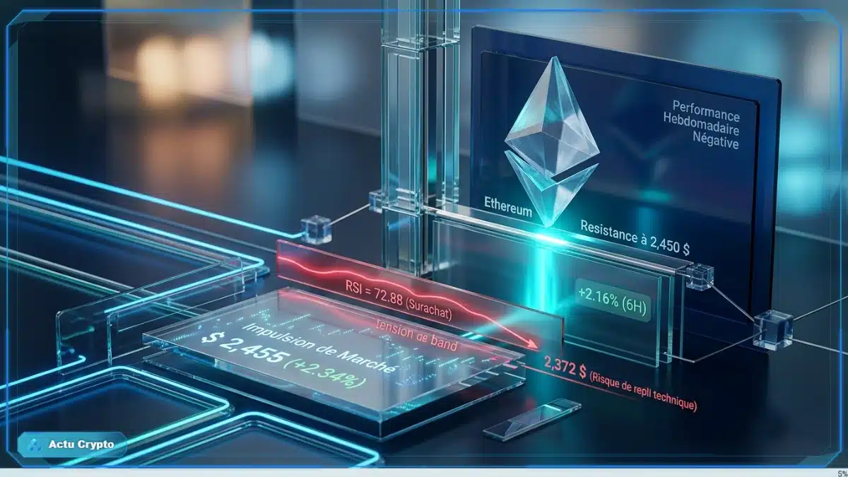 Ethereum face à son signal de marché du jour Ethereum face à son signal de marché du jour — Ethereum