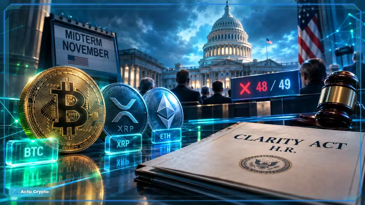 Le CLARITY Act crypto stoppé avant les débats Le CLARITY Act crypto stoppé avant les débats