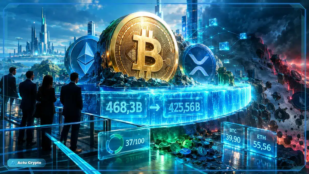 Marché crypto aujourd'hui : les données restent concentrées Marché crypto aujourd'hui : les données restent concentrées