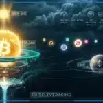 Graphique illustrant le marché crypto aujourd'hui avec Bitcoin à 78000 dollars.