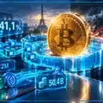 Coffre blockchain illustrant des transferts internes entre portefeuilles crypto