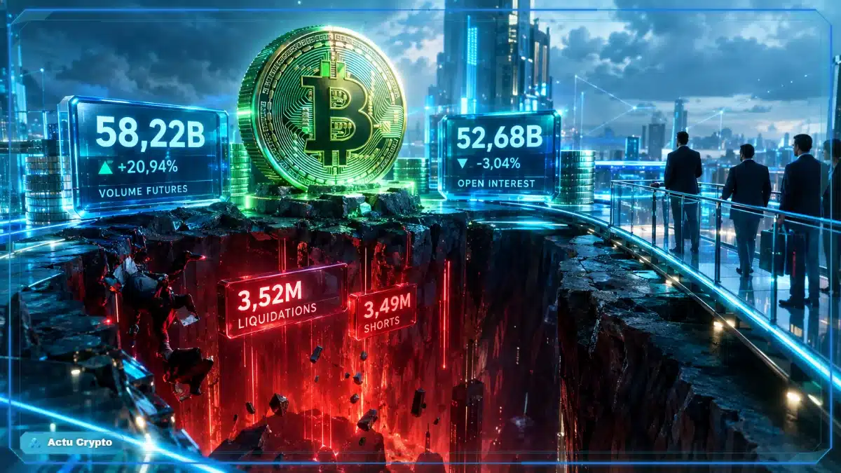 Volumes et liquidations du marché crypto Volumes et liquidations du marché crypto