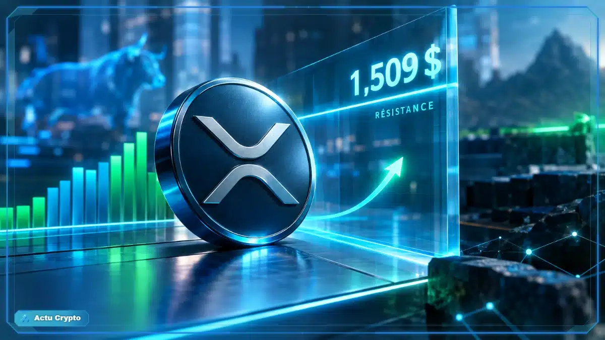 XRP face à la résistance de 1,509 $ XRP face à la résistance de 1,509 $ — XRP
