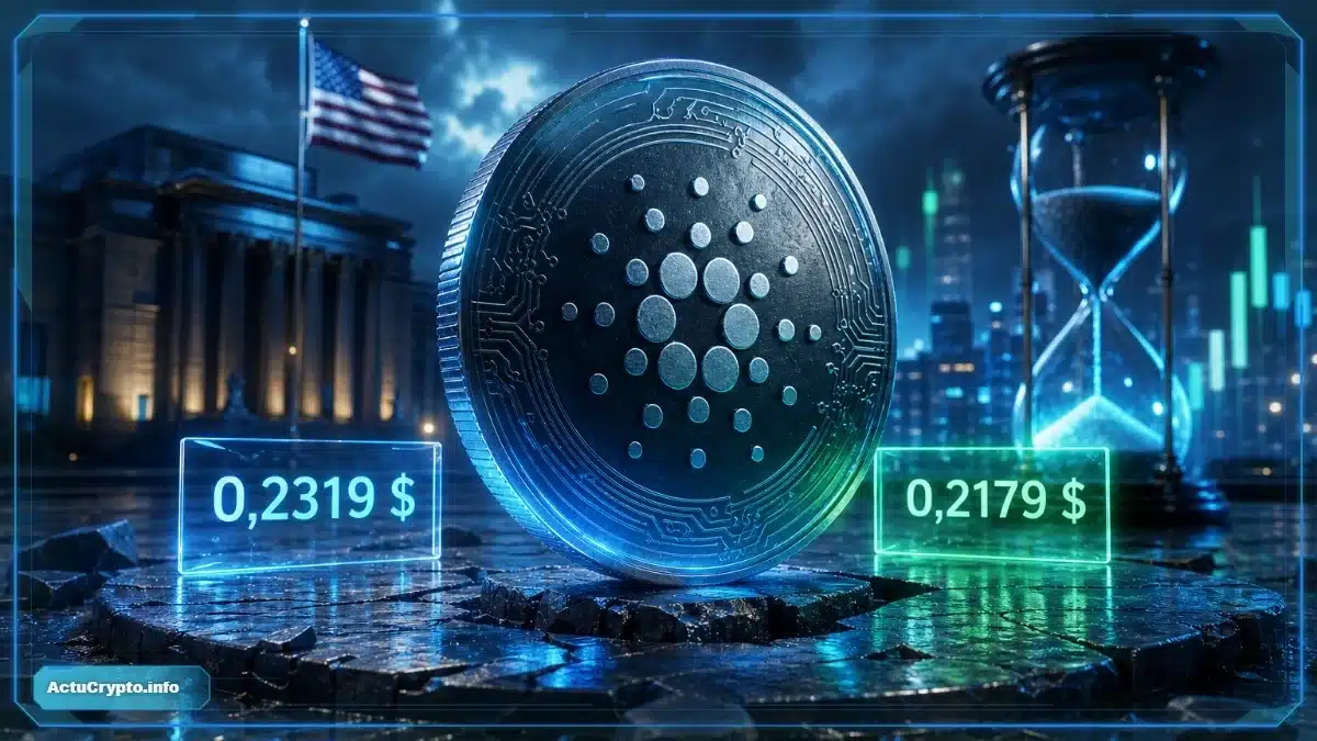 La résistance à 0,2319 $ et les données macro au cœur du prochain test La résistance à 0,2319 $ et les données macro au cœur du prochain test — Cardano