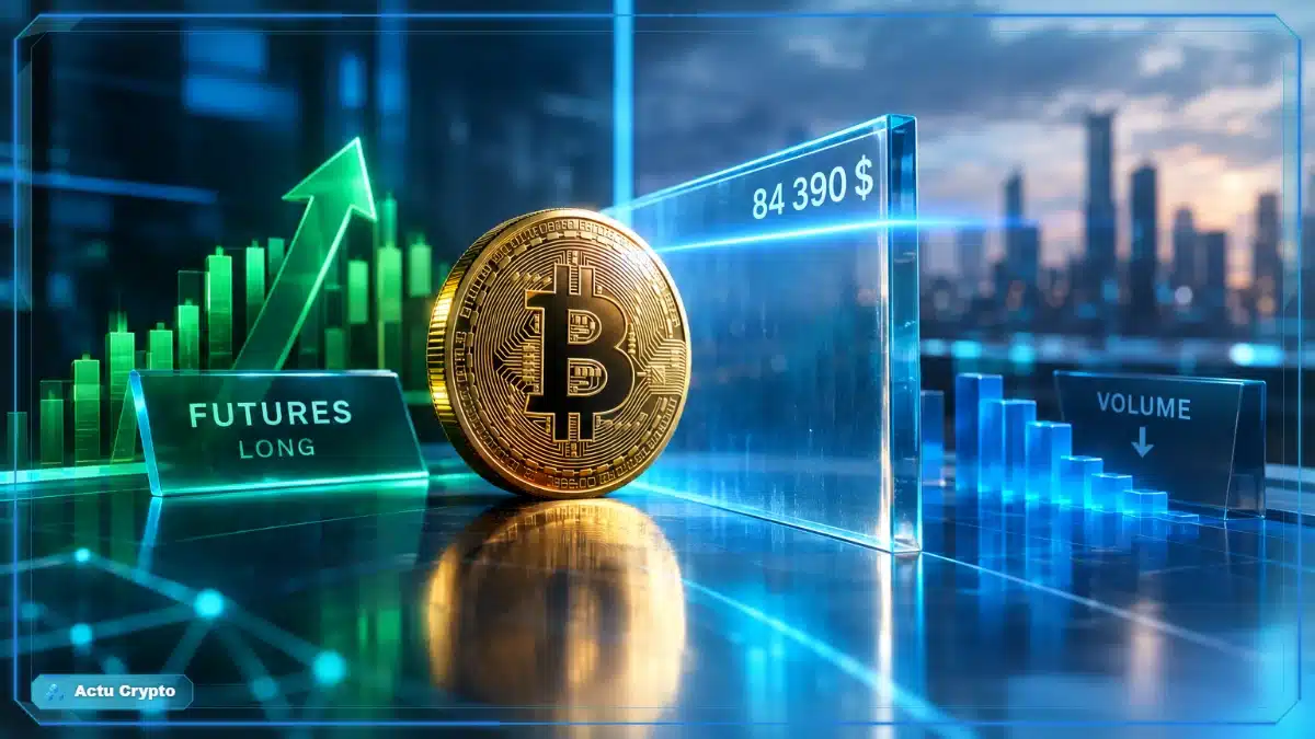 Bitcoin futures face au verrou des 84 390 $ Bitcoin futures face au verrou des 84 390 $ — Bitcoin futures