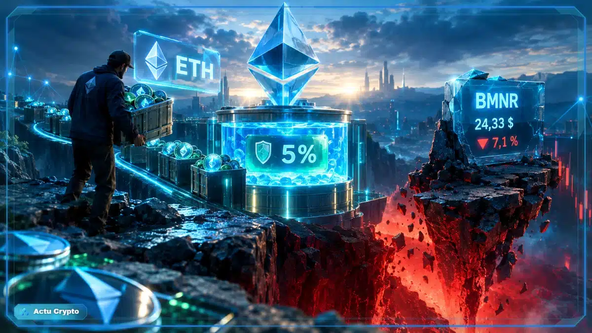 BitMine fixe un plafond de 5 % pour sa réserve