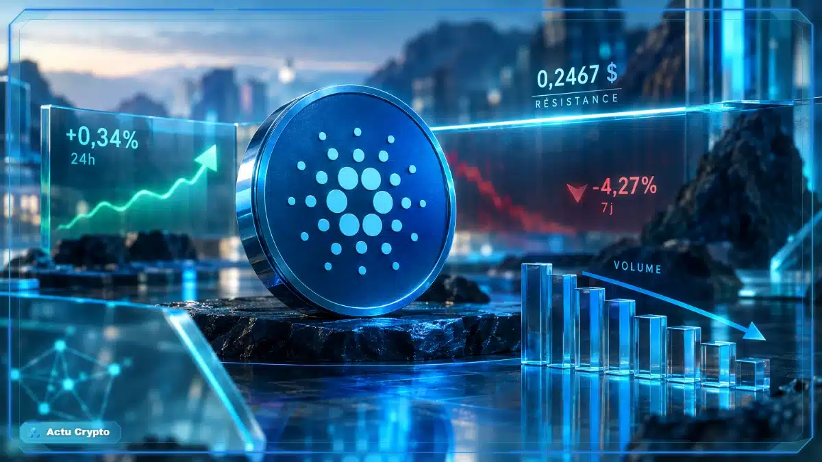 Cardano se stabilise, mais le volume recule Cardano se stabilise, mais le volume recule — Cardano