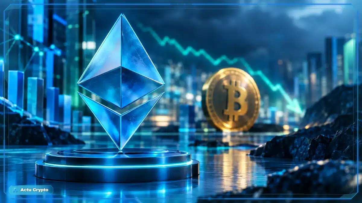Cours Ethereum : une faiblesse relative persistante Cours Ethereum : une faiblesse relative persistante — cours Ethereum