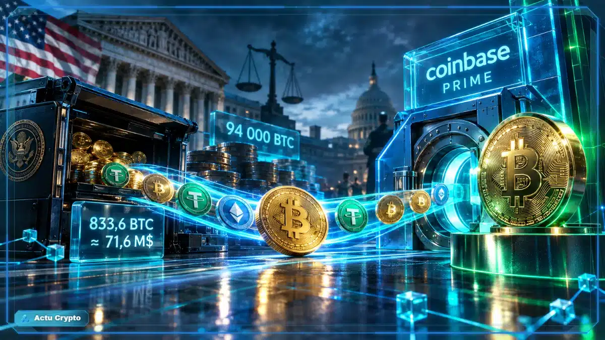 Des transferts vers des adresses probablement associées à Coinbase Prime, sans vente confirmée Des transferts vers des adresses probablement associées à Coinbase Prime, sans vente confirmée