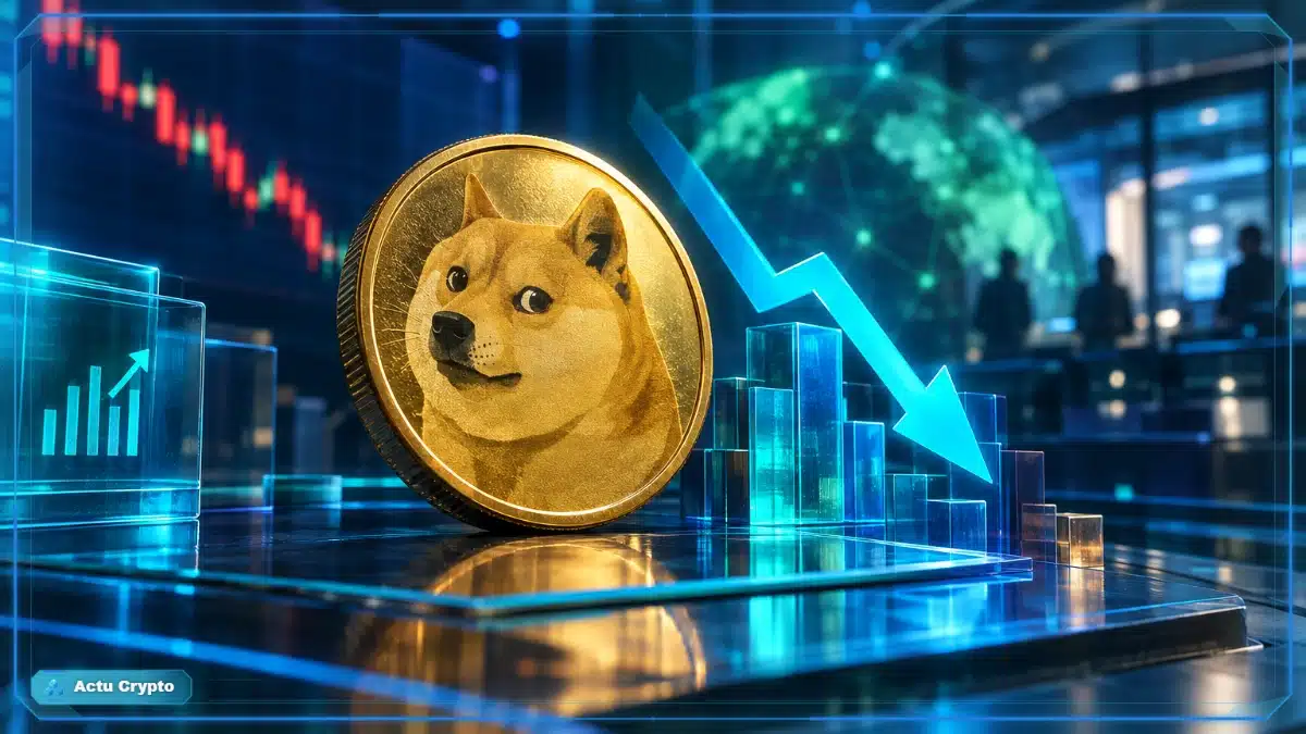 Dogecoin face à une correction active Dogecoin face à une correction active — Dogecoin