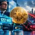 BlackRock IBIT attire 122 millions de dollars alors que Bitcoin recule autour de 83 650 dollars