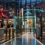 Photo réaliste d’un nouveau fonds Bitcoin réglementé en Suisse donnant accès à une réserve BTC séparée, tandis que des ETF américains enregistrent des sorties de capitaux en arrière-plan.