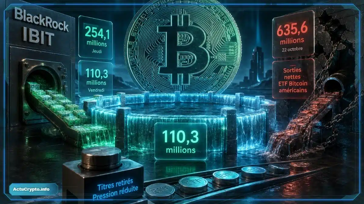 ETF Bitcoin : un retour des entrées concentré sur BlackRock