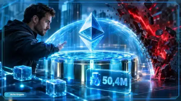 Illustration d’un wallet Ethereum bloquant une transaction après vérification de son résultat