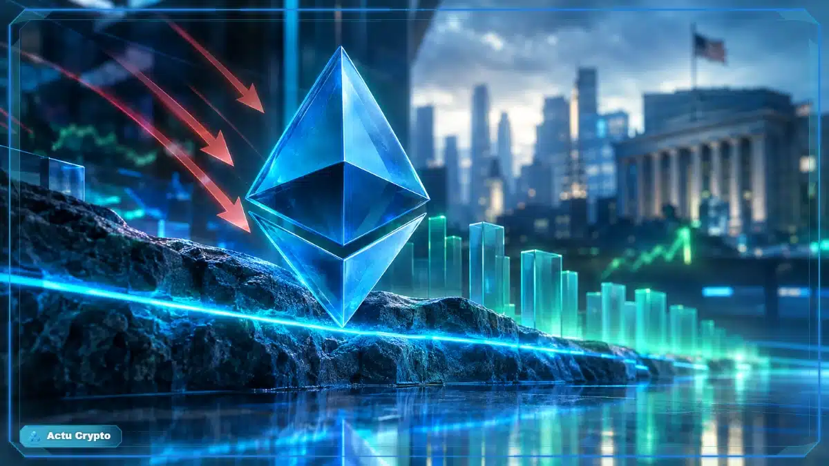 Ethereum tient un support sous pression Ethereum tient un support sous pression — Ethereum