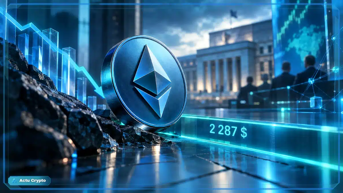Ethereum recule dans un marché crypto défensif Ethereum recule dans un marché crypto défensif — Ethereum