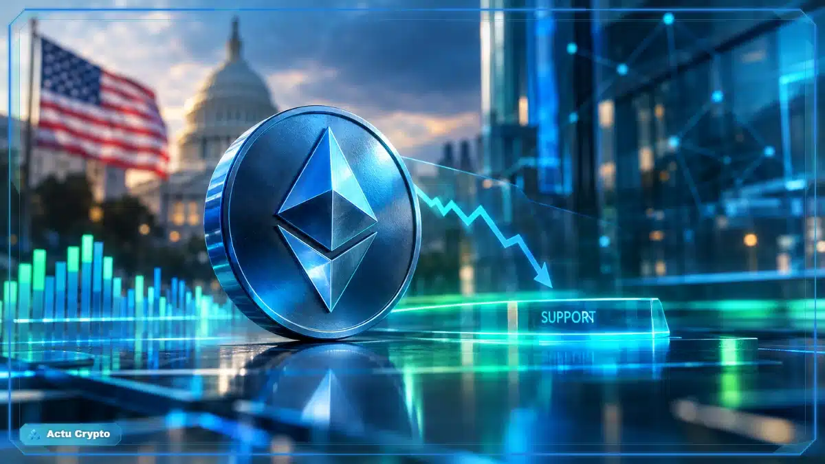 Ethereum résiste mal au repli de séance Ethereum résiste mal au repli de séance — Ethereum