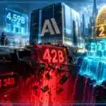 Illustration d’Anthropic entre pertes comptables et valorisation pré-IPO sur le marché crypto