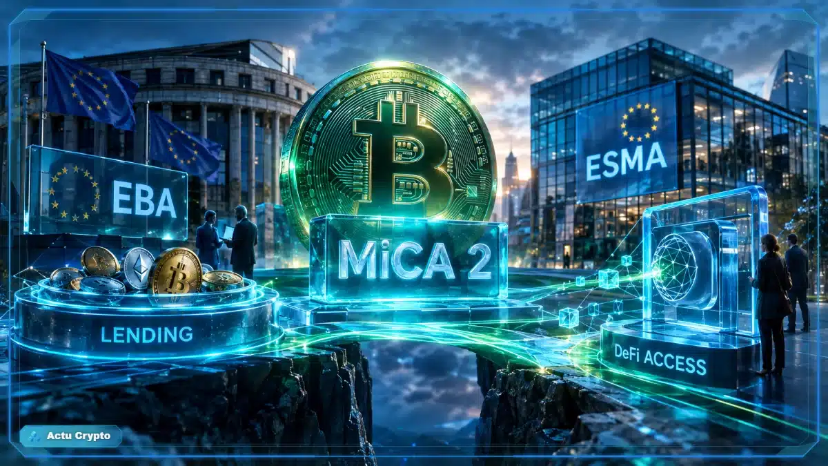 MiCA 2 : l’EBA et l’ESMA visent le lending et les passerelles DeFi