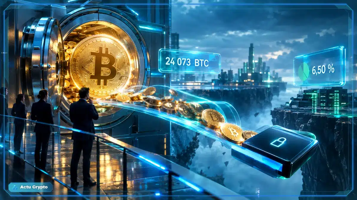 Réserves Bitcoin : le retrait de 24 073 BTC